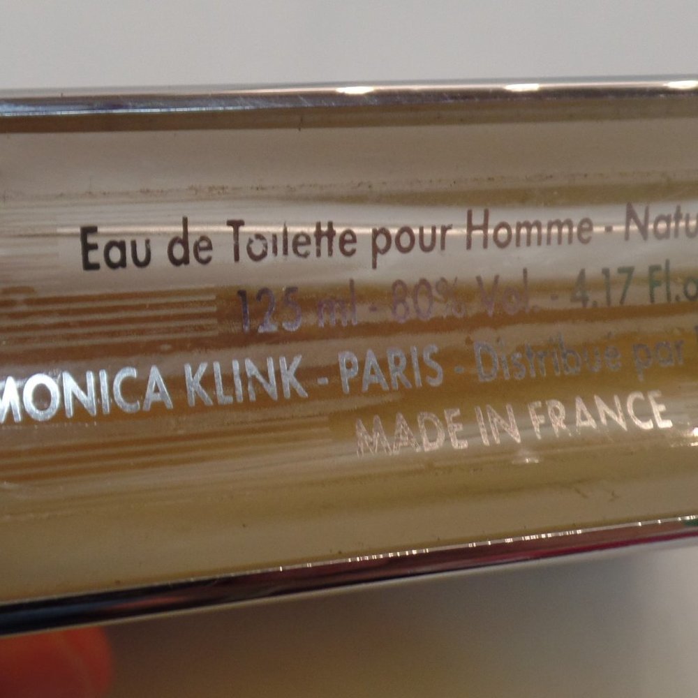 MEN'S STORY BY MONICA KLINK EDT SPRAY FOR MEN 4.17 OZ USED ABOUT 75 % FULL - Picture 6 of 8